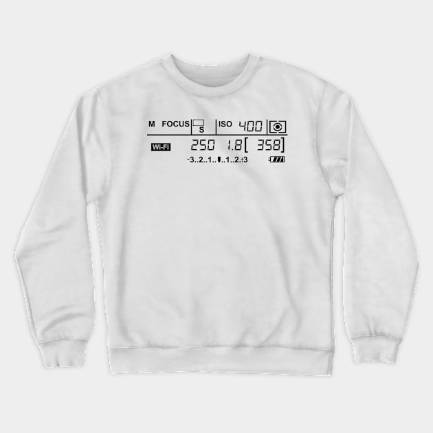 Camera Display Crewneck Sweatshirt by shaymurphy